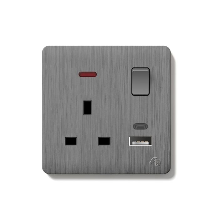 ⁦فيش ١٣ امبير  مع USB و Typ C⁩ - الصورة ⁦6⁩